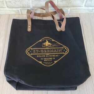 Black and Brown Tote Bag